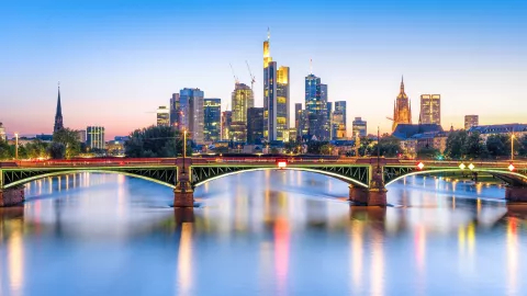 Frankfurt bridge
